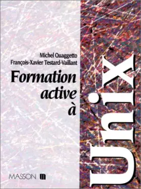 Couverture du produit · Formation active à Unix