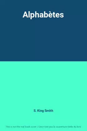 Couverture du produit · Alphabètes