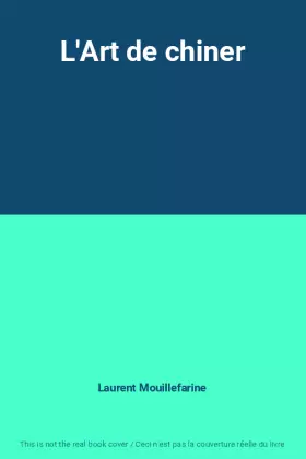 Couverture du produit · L'Art de chiner
