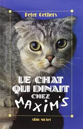 Couverture du produit · Le chat qui dînait chez Maxim's