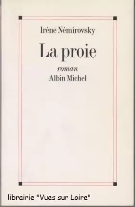 Couverture du produit · La proie