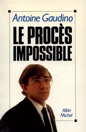 Couverture du produit · Le procès impossible