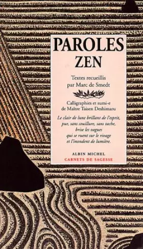 Couverture du produit · Paroles zen