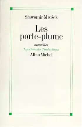 Couverture du produit · Les porte-plume