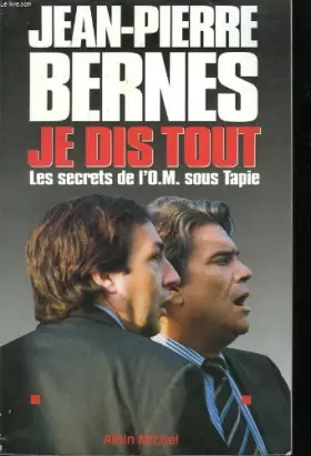 Couverture du produit · Je dis tout