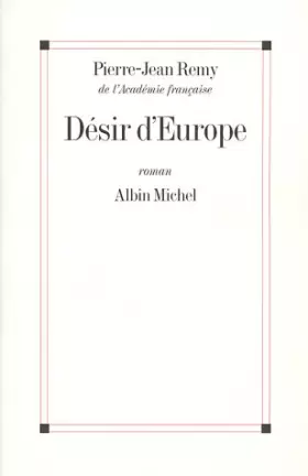 Couverture du produit · Désir d'Europe