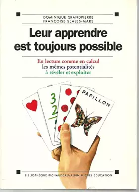 Couverture du produit · Leur apprendre est toujours possible