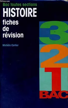 Couverture du produit · Histoire au BAC révision 3- 2-1