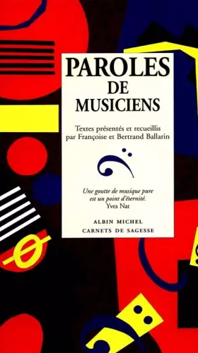 Couverture du produit · Paroles de musiciens