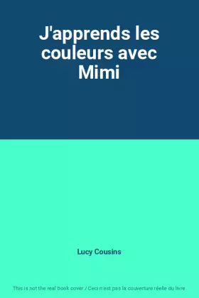 Couverture du produit · J'apprends les couleurs avec Mimi