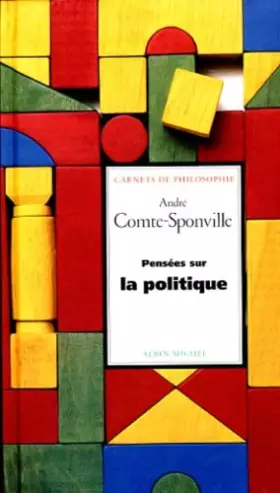 Couverture du produit · Pensees sur la politique