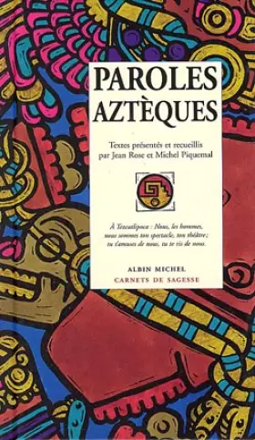 Couverture du produit · Paroles aztèques