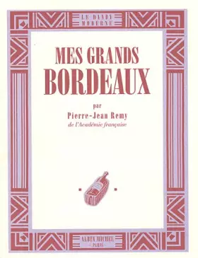 Couverture du produit · Mes grands bordeaux