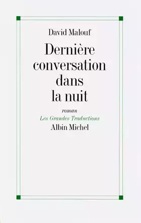 Couverture du produit · Dernière conversation dans la nuit
