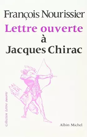 Couverture du produit · Lettre ouverte à Jacques Chirac