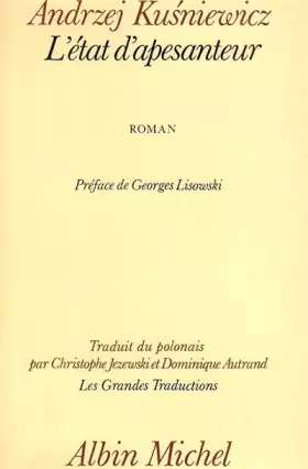 Couverture du produit · L'État d'apesanteur