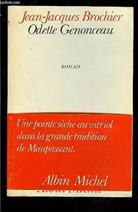 Couverture du produit · Odette Genonceau