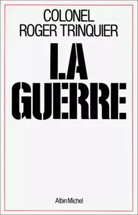 Couverture du produit · La Guerre