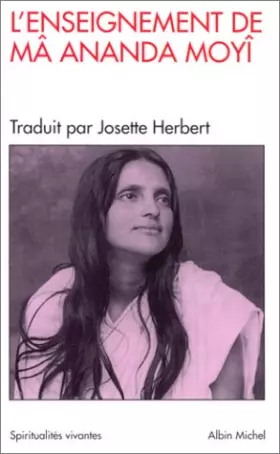 Couverture du produit · L'Enseignement de Mâ Ananda Moyî