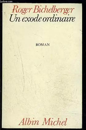 Couverture du produit · Un exode ordinaire