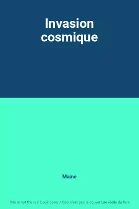 Couverture du produit · Invasion cosmique