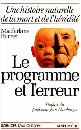 Couverture du produit · Le Programme et l'Erreur