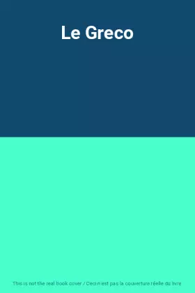 Couverture du produit · Le Greco
