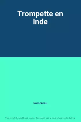 Couverture du produit · Trompette en Inde