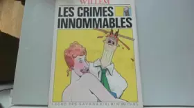 Couverture du produit · Crimes innommables