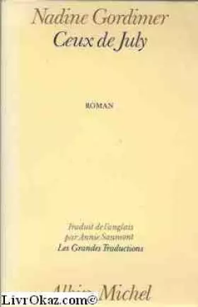 Couverture du produit · Ceux de July