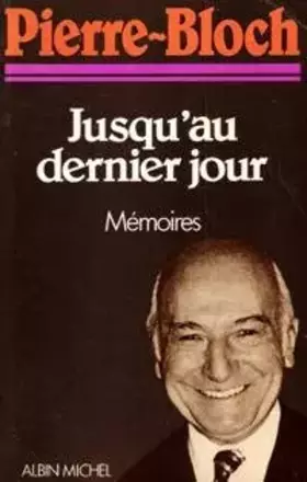 Couverture du produit · Jusqu'au dernier jour