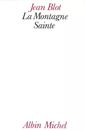 Couverture du produit · La Montagne sainte