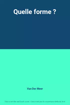 Couverture du produit · Quelle forme ?