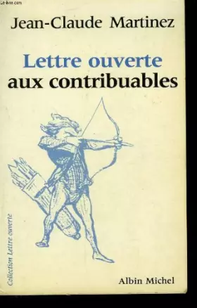 Couverture du produit · Lettre ouverte aux contribuables