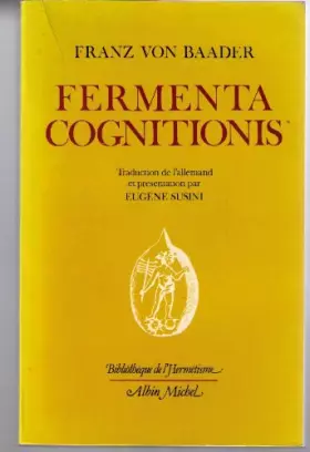 Couverture du produit · Fermenta cognitionis