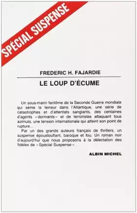 Couverture du produit · Le Loup d'écume