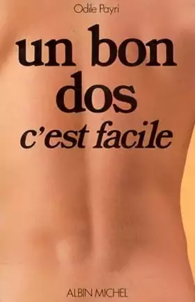 Couverture du produit · Un bon dos, c'est facile