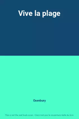Couverture du produit · Vive la plage