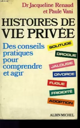 Couverture du produit · Histoires de vie privée