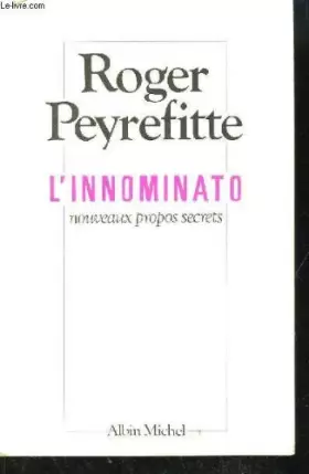 Couverture du produit · L'Innominato : Nouveaux propos secrets