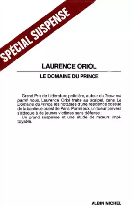 Couverture du produit · Le domaine du prince