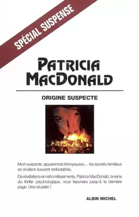 Couverture du produit · Origine suspecte