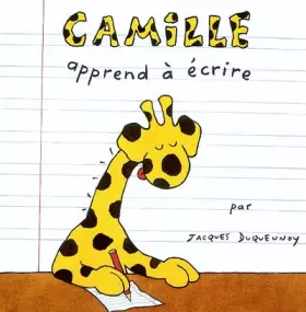 Couverture du produit · Camille apprend à écrire