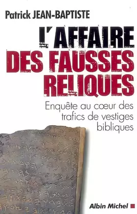 Couverture du produit · L'affaire des fausses reliques