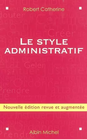 Couverture du produit · Le style administratif