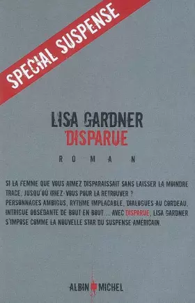 Couverture du produit · Disparue