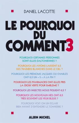 Couverture du produit · Le Pourquoi du Comment 3
