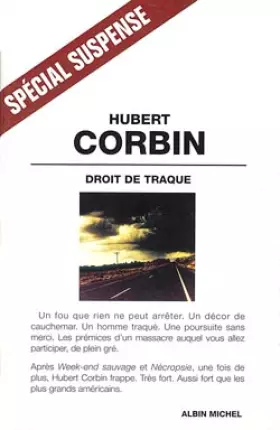 Couverture du produit · Droit de traque