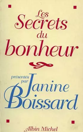 Couverture du produit · Les Secrets du bonheur