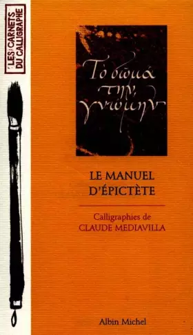 Couverture du produit · Le Manuel d'Epictète